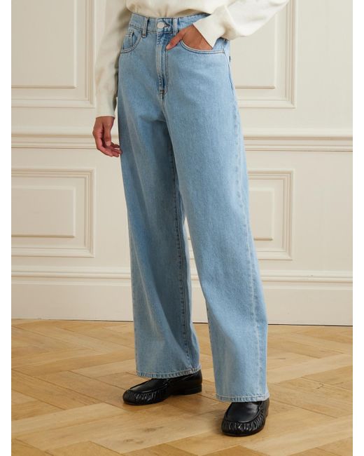 Jean Large Taille Mi-Haute Rohe en coloris Blue