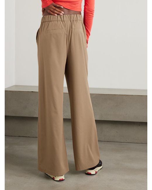 Varley Natural Kayson Hose Mit Weitem Bein Aus Webstoff