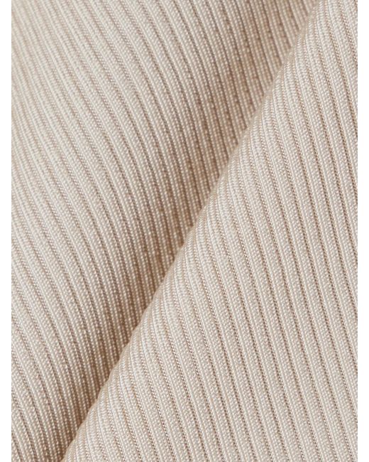 Goldsign Natural Laurel Ribbed-Knit Tank