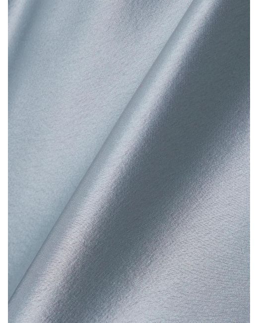 Galvan Blue Sienna Neckholder-Robe Aus Satin