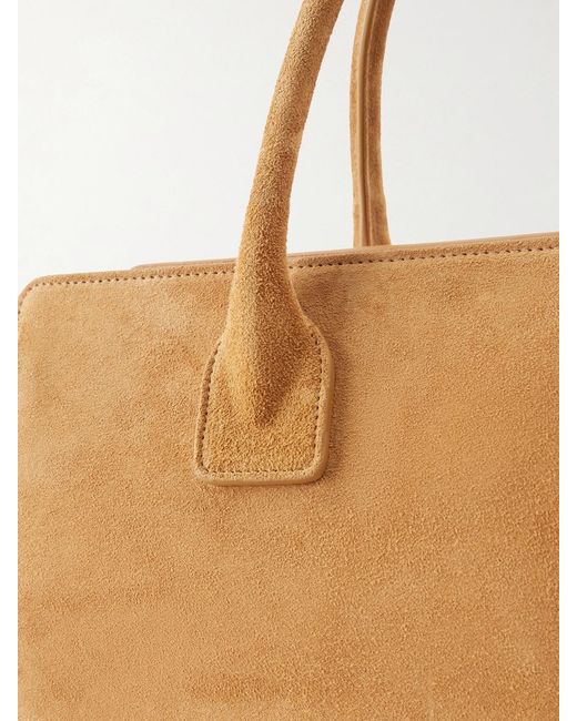 Nili Lotan Natural Bianca Suede Tote