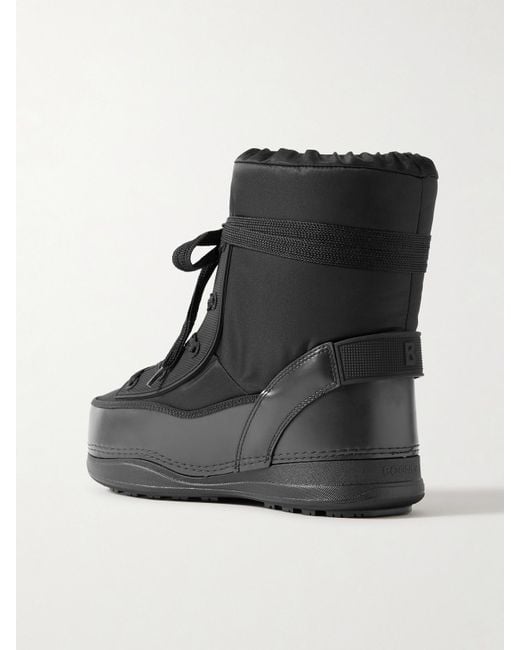 Bogner Black La Plagne 13 Schneestiefel Aus Shell Mit Lederbesätzen
