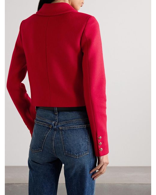 Altuzarra Red Astley Wool Jacket