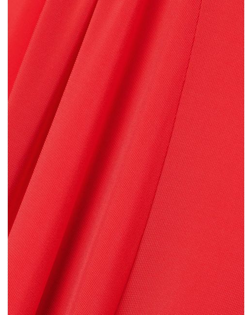TOVE Red Orea Maxikleid Aus Stretch-Jersey Mit Raffungen