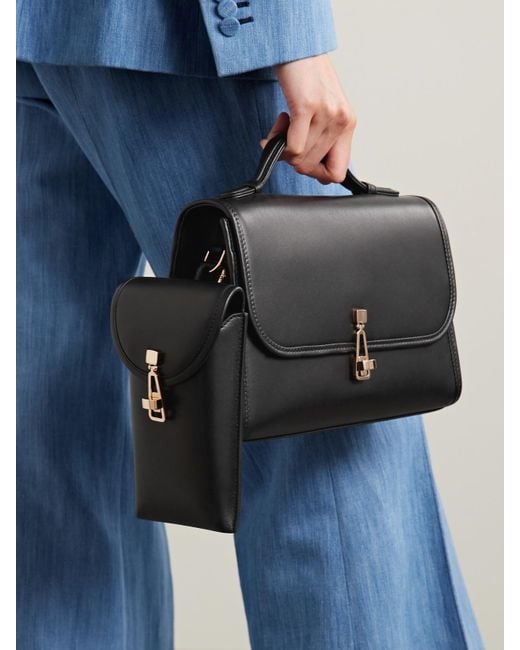 Gabriela Hearst Black Leather Pouch