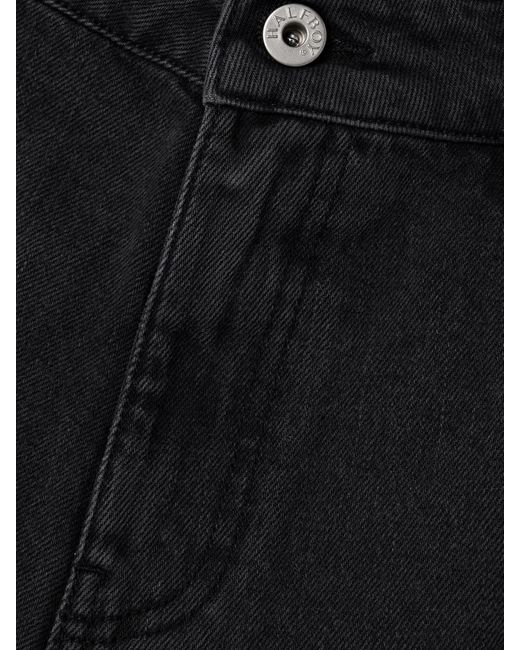 Halfboy Black Denim Shorts