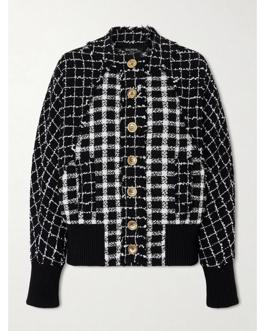 Balmain Black Bomber Jacket