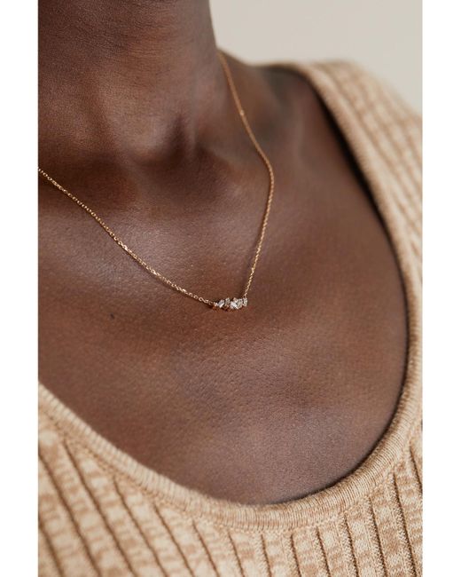 Suzanne Kalan Natural 18-Karat Rose Diamond Necklace