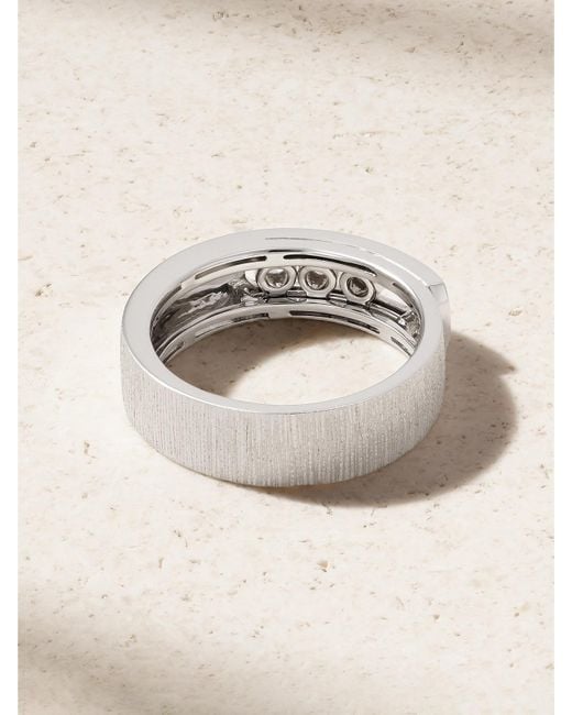 Messika Natural Move Noa Ciselé 14-Karat Diamond Ring