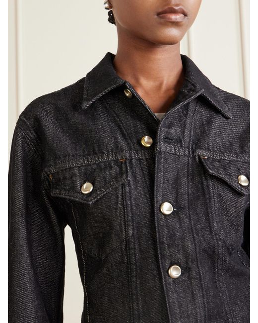 OSSOU Black Palo Denim Jacket