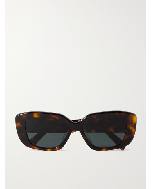 Céline Black Triomphe Sonnenbrille Mit Eckigem Rahmen Aus Azetat