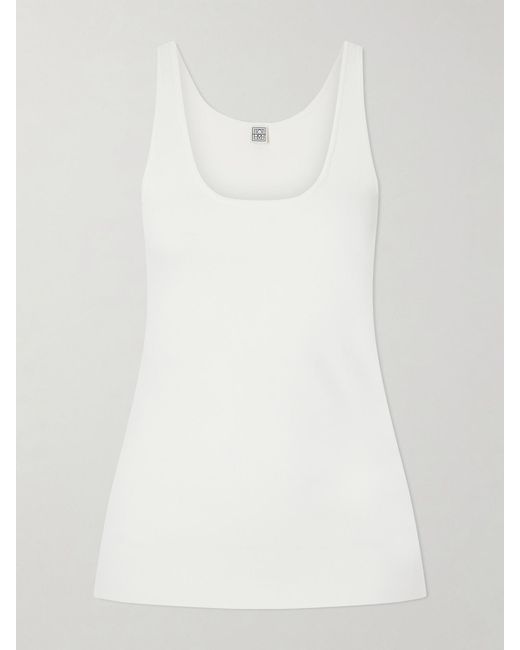 Totême White Classic Tank