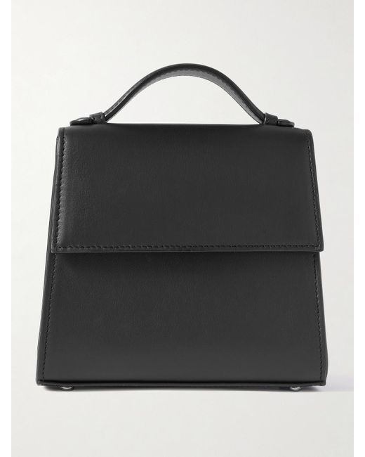Hunting Season Black Kleine Tote Aus Leder