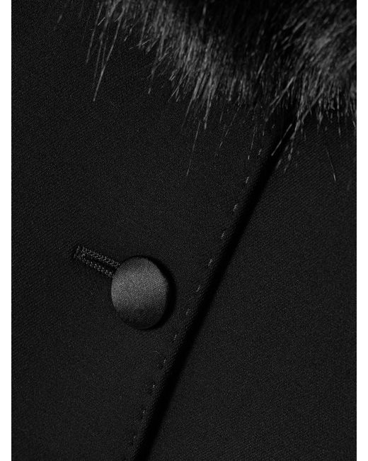 Dolce & Gabbana Black Wool Jacket