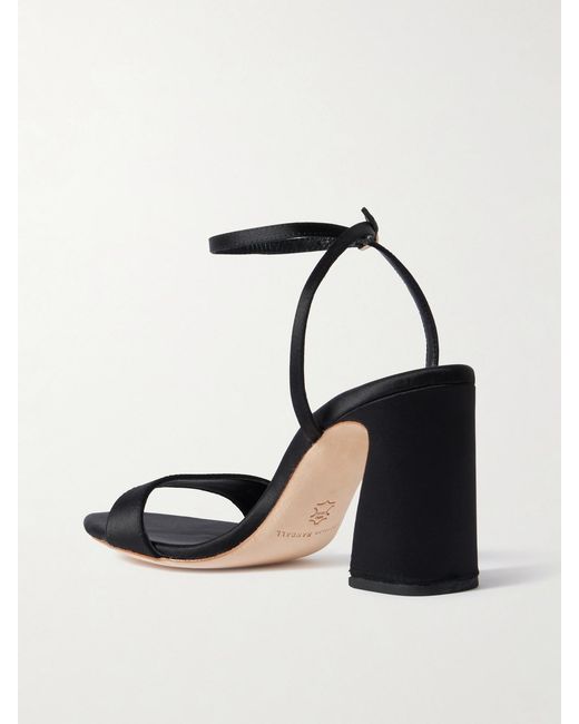 Loeffler Randall Metallic Malia Satin Sandals