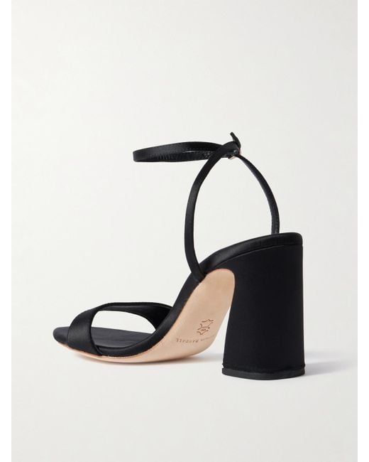 Loeffler Randall Metallic Malia Satin Sandals