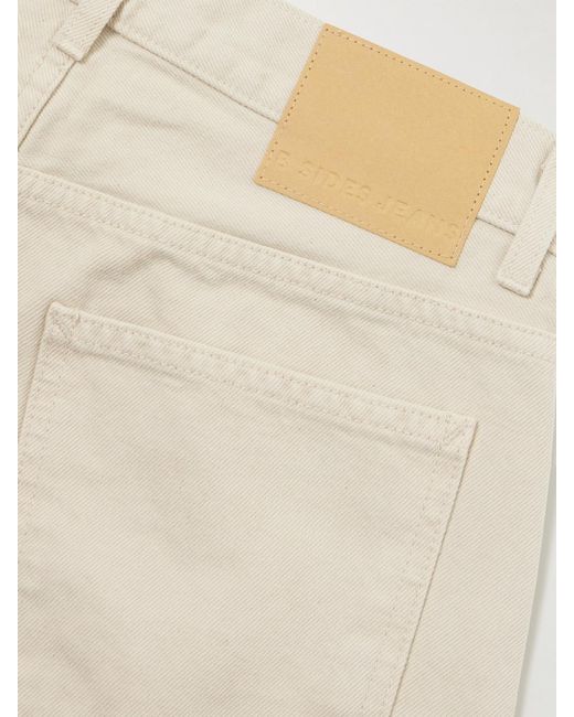 B Sides Natural Floppy Relaxed Mid-Rise Wide-Leg Jeans