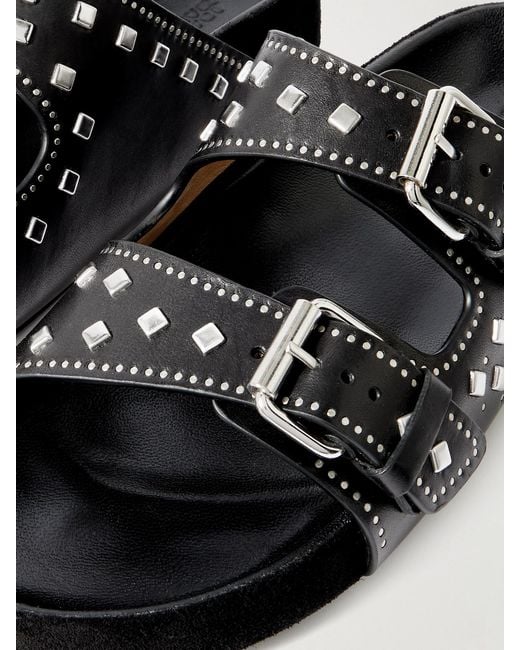 Isabel Marant Black Sandals