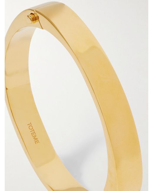 Totême  Yellow Signature-Tone Bracelet