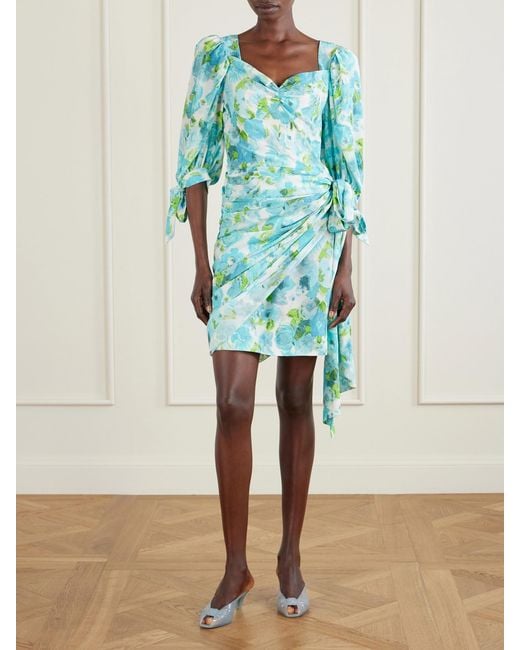 Chloé Blue Ruched Tpu Mules