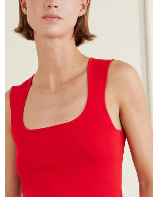 Rohe Red Knitted Tank