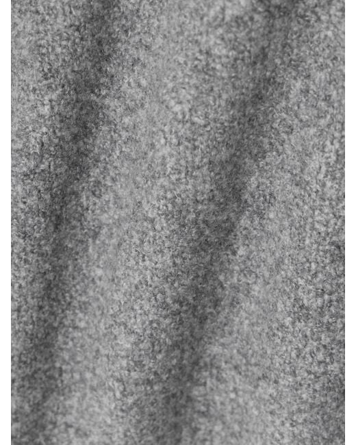 Lisa Yang Gray Hazelle Verkürzter Pullover Aus Einer Kaschmirmischung