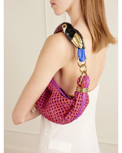 Chloé Pink Toucan Bracelet Shoulder Bag