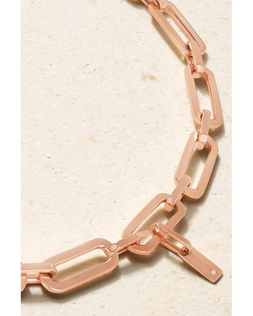Messika Natural My Move King 18-Karat Rose Diamond Necklace