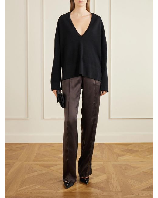 Tom Ford Black Cropped Wool Sweater