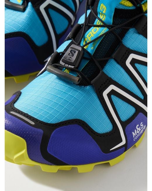 Salomon Blue Speedcross 3 Sneakers Aus Mesh Mit Gummibesätzen