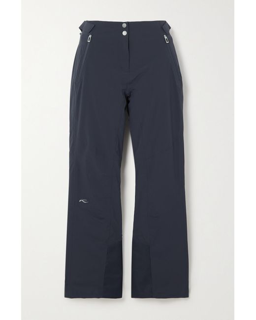 Black Formula softshell ski trousers, KJUS