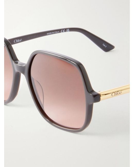 Chloé Natural Acetate Sunglasses