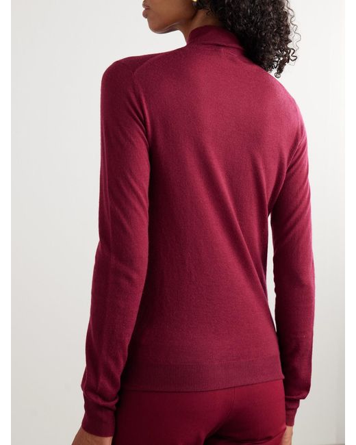 Joseph Red Cashmere Sweater