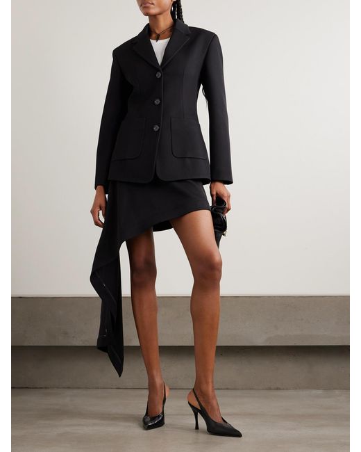 Loewe Black Wool-Blend Blazer