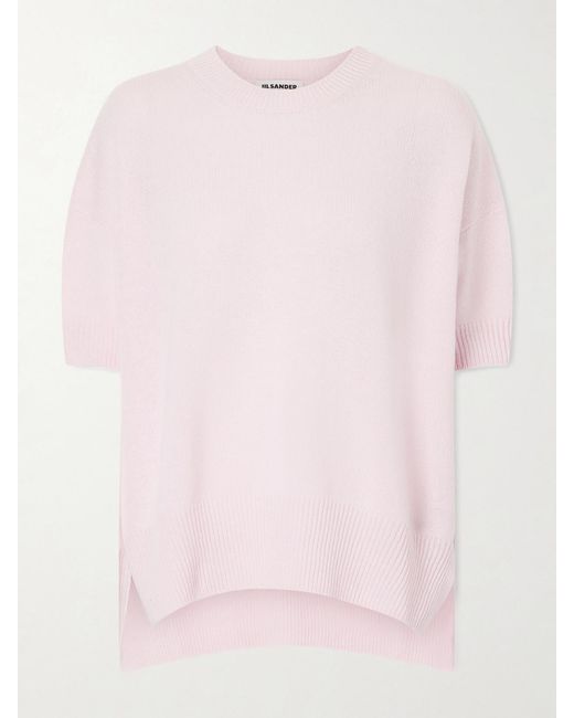 Jil Sander Pink Cashmere Sweater
