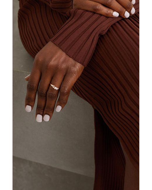 Suzanne Kalan Natural 18-Karat Rose Diamond Ring