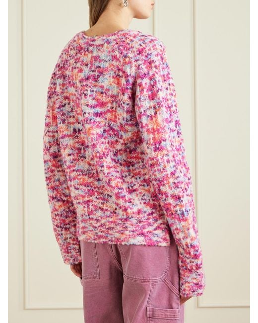 Sanderlak Pink Wool-Blend Sweater