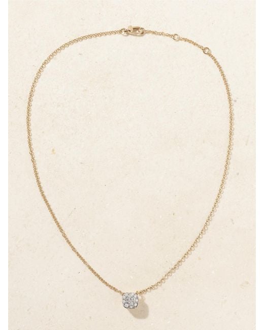 Pomellato Natural Nudo 18-Karat And Diamond Necklace