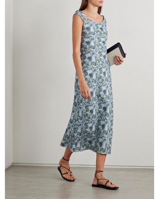 food wishes blue cheese dressing Faithfull The Brand Women's Lene Midi Dress – Saint Bernard main image 1