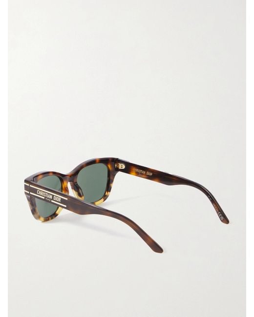 Dior Multicolor Diorsignature B4I Square-Frame Acetate Sunglasses