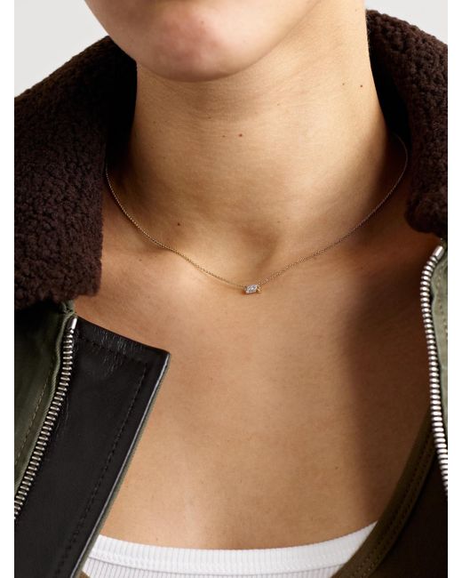 Tour De Cou En Or 10 Carats (416/1000) Et Diamants Twinkling Twine STONE AND STRAND en coloris Natural