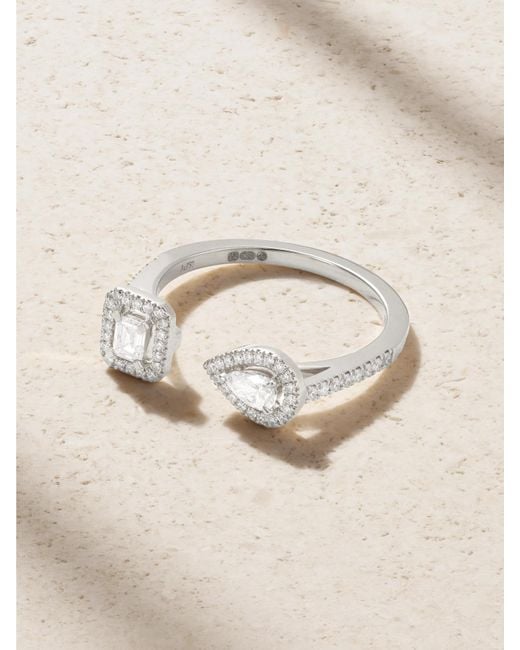 Messika Natural My Twin Toi & Moi 18-Karat Diamond Ring