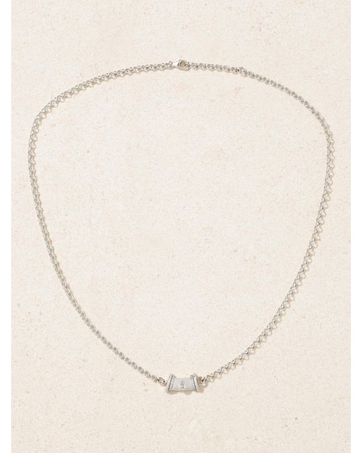 L'Atelier Nawbar Natural Warrior Princess 18-Karat Diamond Necklace