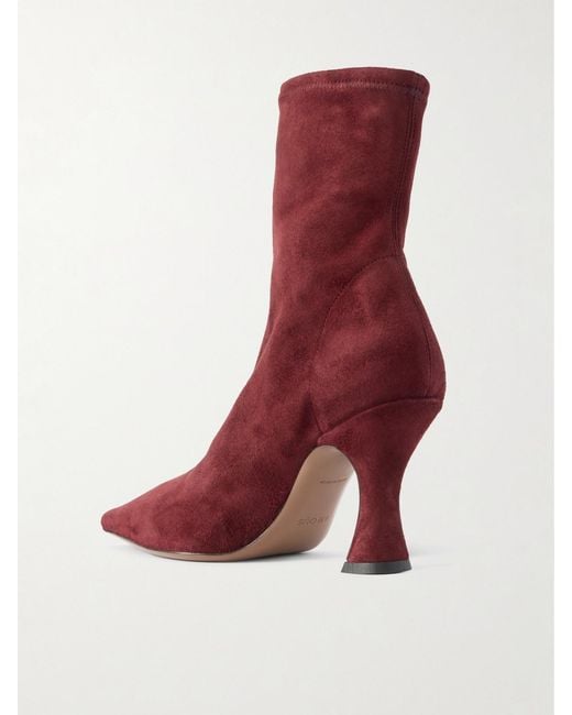 Neous Red Ran Suede Ankle Boots