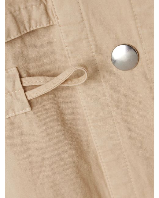 The Row Natural Herbie Jacke Aus Einer Baumwoll-Leinenmischung