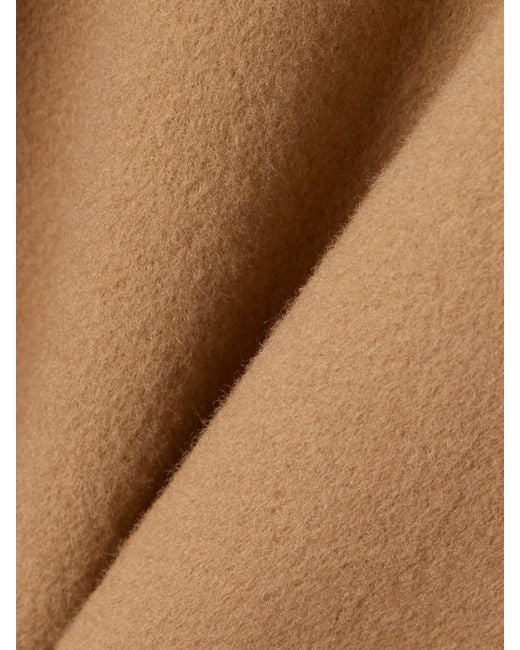 Manteau En Feutre De Laine Mélangée À Superposition Et À Drapé Dak Altuzarra en coloris Natural