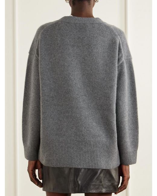 arch4 Gray Elward Cashmere Cardigan