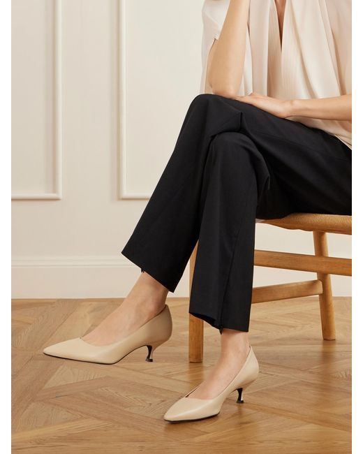 Herbert Levine Natural Pump Du Jour 50 Leather Pumps