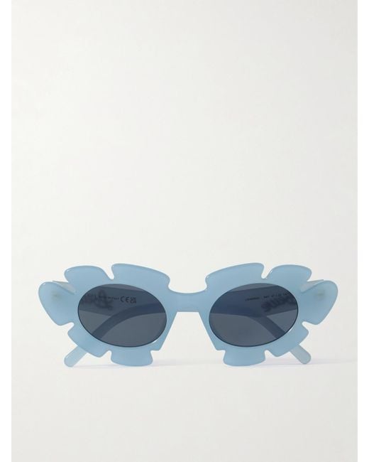 Loewe Blue Paula's Ibiza Cat-Eye Acetate Sunglasses
