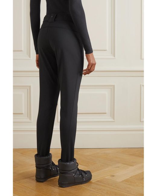 Goldbergh Black Paris Belted Stirrup Ski Pants